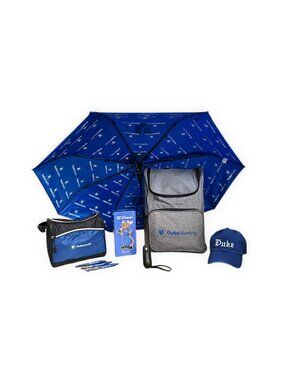 Duke Health Nursing Bundle Hat Backpack Umbrella Durham Bulls Bobblehead NWT